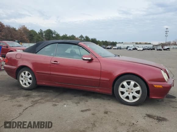 ✅ 2001 Mercedes-Benz CLK 320/430 • VIN: WDBLK65G41T073354 • Lot: 46862764. Listed on Copart with 117,290 mi. Free auction sales archive from the USA and detailed vehicle history report at DreamBid. Image 4.