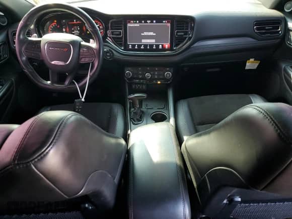 2021 Dodge Durango R/T with VIN 1C4SDJCT6MC579055, listed as a Copart auction lot 80424515 with 51,678 mi miles and Salvage title. Bid and sale history available at DreamBid. Image 8.