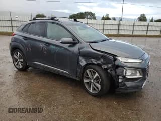 ✅ 2019 Hyundai Kona Ultimate • VIN: KM8K53A57KU380757 • Лот: 40972964. Опубликован ранее на Copart с пробегом 112 717 миль. Бесплатный доступ к архиву аукционных продаж из США и подробный отчёт об истории автомобиля на DreamBid. Изображение 4.