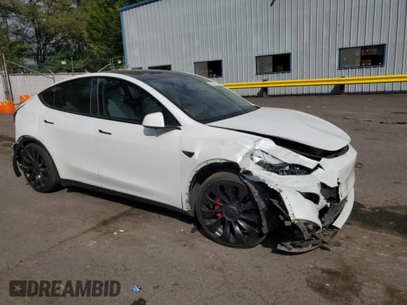 ✅ 2022 Tesla Model Y Performance • VIN: 7SAYGDEF0NF388524 • Lot: 80245715. Listed on Copart with 29,535 mi. Free auction sales archive from the USA and detailed vehicle history report at DreamBid. Image 4.