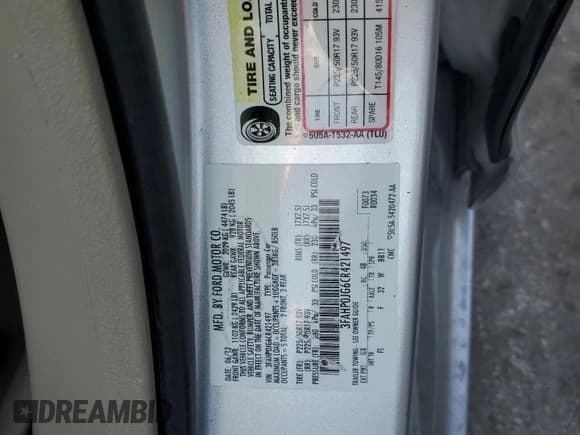 ✅ 2012 Ford Fusion SEL • VIN: 3FAHP0JG6CR421497 • Lot: 80344285. Listed on Copart with 131,397 mi. Free auction sales archive from the USA and detailed vehicle history report at DreamBid. Image 12.