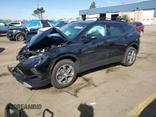 ✅ 2024 Chevrolet Blazer LT • VIN: 3GNKBJRS2RS175005 • Lot: 86256165. Listed on Copart with 8,692 mi. Free auction sales archive from the USA and detailed vehicle history report at DreamBid. Image 1.