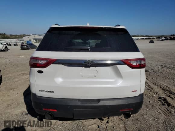 2018 Chevrolet Traverse RS с VIN 1GNERJKX4JJ250484, выставлен на аукционе Copart как лот 86458125 с пробегом 53 221 миль миль и Списание • Salvage title. История ставок и продаж доступна на DreamBid. Изображение 6.