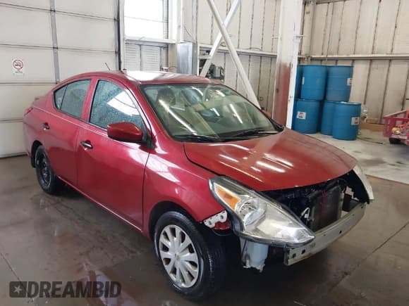 ✅ 2018 Nissan Versa S Plus • VIN: 3N1CN7AP9JL887480 • Lot: 41728682. Listed on IAAI with 195,644 mi. Free auction sales archive from the USA and detailed vehicle history report at DreamBid. Image 1.