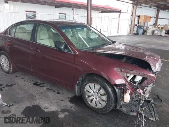 ✅ 2008 Honda Accord LX • VIN: 1HGCP26318A146260 • Лот: 43521856. Опубликован ранее на IAAI с пробегом Не указан. Бесплатный доступ к архиву аукционных продаж из США и подробный отчёт об истории автомобиля на DreamBid. Изображение 1.