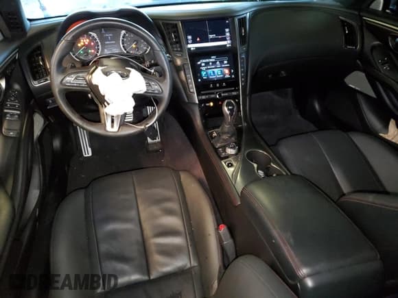 ✅ 2022 Infiniti Q60 Red Sport 400 • VIN: JN1FV7LKXNM660681 • Lot: 48709535. Wystawiony na Copart z przebiegiem 8 462 mil. Bezpłatny archiwum sprzedaży aukcyjnych z USA i szczegółowy raport historii pojazdu na DreamBid. Zdjęcie 8.