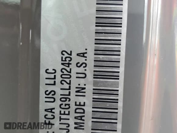 ✅ 2020 Jeep Gladiator Mojave • VIN: 1C6JJTEG9LL202452 • Lot: 56929215. Listed on Copart with 64,680 mi. Free auction sales archive from the USA and detailed vehicle history report at DreamBid. Image 13.