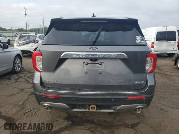 2022 Ford Explorer Limited с VIN 1FMSK8FH7NGC20745, выставлен на аукционе Copart как лот 83767305 с пробегом 61 732 миль миль и На запчасти • Non repairable. История ставок и продаж доступна на DreamBid. Изображение 6.