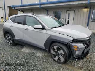 2024 Hyundai Kona Limited with VIN KM8HE3A33RU160132, listed as a Copart auction lot 84036524 with 1,188 mi miles and Salvage title. Bid and sale history available at DreamBid. Image 4.