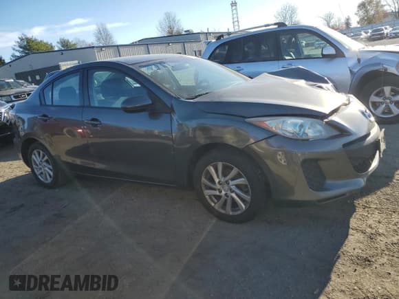 ✅ 2012 Mazda 3 i Touring • VIN: JM1BL1V72C1567711 • Lot: 92063405. Listed on Copart with 232,963 mi. Free auction sales archive from the USA and detailed vehicle history report at DreamBid. Image 4.