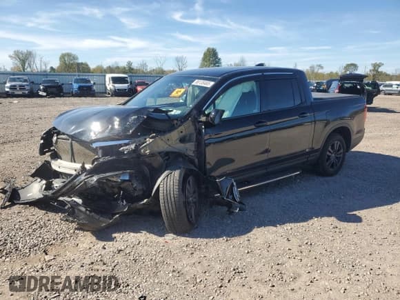 ✅ 2019 Honda Ridgeline Sport • VIN: 5FPYK3F16KB034745 • Лот: 86135465. Опубликован ранее на Copart с пробегом Не указан. Бесплатный доступ к архиву аукционных продаж из США и подробный отчёт об истории автомобиля на DreamBid. Изображение 1.
