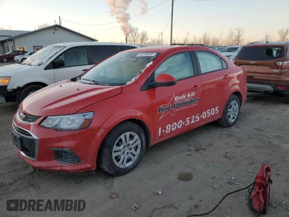 2020 Chevrolet Sonic LS с VIN 1G1JB5SB3L4123369, выставлен на аукционе Copart как лот 41375845 с пробегом 94 206 миль миль и Списание • Salvage title. История ставок и продаж доступна на DreamBid. Изображение 1.