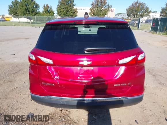 2019 Chevrolet Equinox LT z VIN 2GNAXUEV9K6125821, wystawiony jako IAAI lot #43158263 z przebiegiem 76 701 mil mil oraz . Historia ofert i sprzedaży dostępna na DreamBid. Obrazek 15.