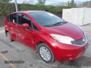 ✅ 2014 Nissan Note S • VIN: 3N1CE2CP5EL385359 • Lot: 41400657. Wystawiony na IAAI z przebiegiem 82 801 mil. Bezpłatny archiwum sprzedaży aukcyjnych z USA i szczegółowy raport historii pojazdu na DreamBid. Zdjęcie 1.