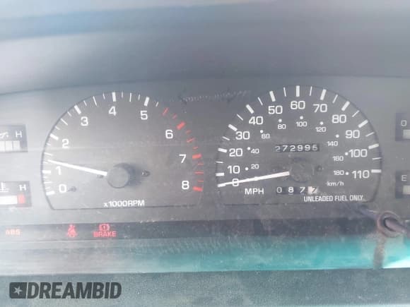 ✅ 1997 Toyota T100 SR5 • VIN: JT4UN24D9V0049040 • Lot: 43499569. Listed on IAAI with 272,995 mi. Free auction sales archive from the USA and detailed vehicle history report at DreamBid. Image 7.