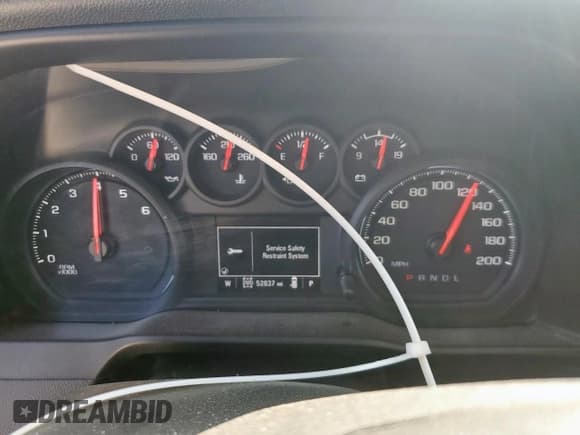 ✅ 2019 Chevrolet Silverado 1500 Custom • VIN: 1GCRYBEF3KZ227027 • Lot: 50991575. Listed on Copart with 52,837 mi. Free auction sales archive from the USA and detailed vehicle history report at DreamBid. Image 9.