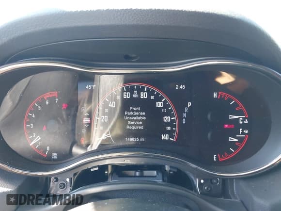 ✅ 2020 Dodge Durango R/T • VIN: 1C4SDJCT4LC187352 • Lot: 41575091. Listed on IAAI with 149,625 mi. Free auction sales archive from the USA and detailed vehicle history report at DreamBid. Image 7.