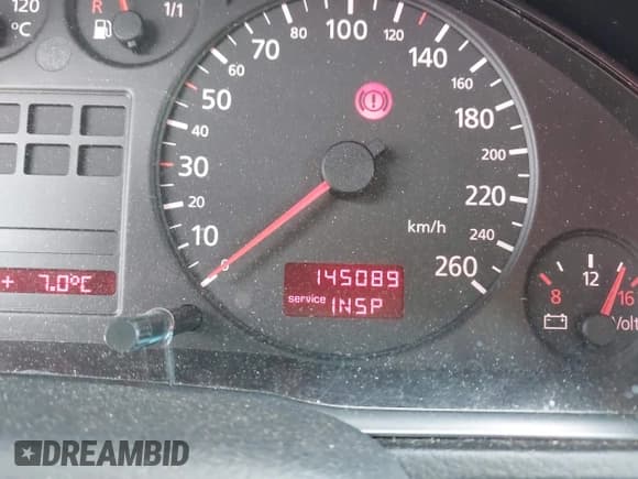 ✅ 1998 Audi A4 • VIN: WAUCB28D6WA189098 • Лот: 41794487. Опубликован ранее на IAAI с пробегом 145 089 миль. Бесплатный доступ к архиву аукционных продаж из США и подробный отчёт об истории автомобиля на DreamBid. Изображение 7.