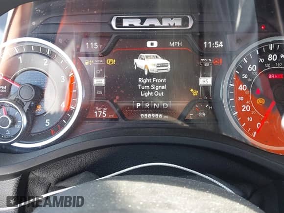 2022 Ram 1500 Laramie с VIN 1C6RREJM6NN185281, выставлен на аукционе IAAI как лот 41601966 с пробегом 88 986 миль миль и . История ставок и продаж доступна на DreamBid. Изображение 7.