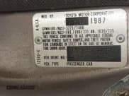 ✅ 1987 Toyota Corolla • VIN: JT2AE82E6H3501099 • Лот: 42784065. Опубликован ранее на IAAI с пробегом 178 181 миль. Бесплатный доступ к архиву аукционных продаж из США и подробный отчёт об истории автомобиля на DreamBid. Изображение 9.