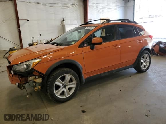 ✅ 2014 Subaru Crosstrek Premium • VIN: JF2GPAVC7E8272350 • Lot: 54764045. Listed on Copart with 127,357 mi. Free auction sales archive from the USA and detailed vehicle history report at DreamBid. Image 1.