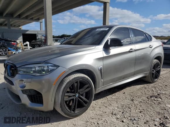 ✅ 2015 BMW X6 M • VIN: 5YMKW8C53F0R42959 • Лот: 83874464. Опубликован ранее на Copart с пробегом 104 593 миль. Бесплатный доступ к архиву аукционных продаж из США и подробный отчёт об истории автомобиля на DreamBid. Изображение 1.
