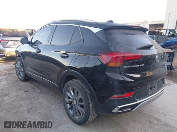 ✅ 2021 Buick Encore GX Essence • VIN: KL4MMFSL7MB153088 • Lot: 41751066. Listed on IAAI with 84,600 mi. Free auction sales archive from the USA and detailed vehicle history report at DreamBid. Image 3.