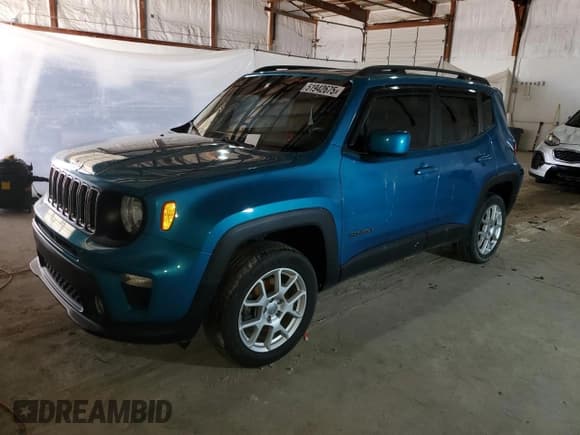 ✅ 2020 Jeep Renegade Latitude • VIN: ZACNJBBB2LPL23877 • Lot: 51942675. Wystawiony na Copart z przebiegiem 67 720 mil. Bezpłatny archiwum sprzedaży aukcyjnych z USA i szczegółowy raport historii pojazdu na DreamBid. Zdjęcie 1.