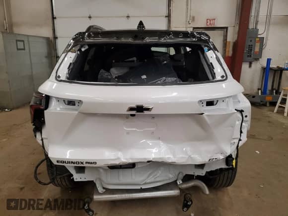 2025 Chevrolet Equinox AWD RS с VIN 3GNAXTEG3SL216316, выставлен на аукционе Copart как лот 57828415 с пробегом 2 737 миль миль и Списание • Salvage title. История ставок и продаж доступна на DreamBid. Изображение 6.