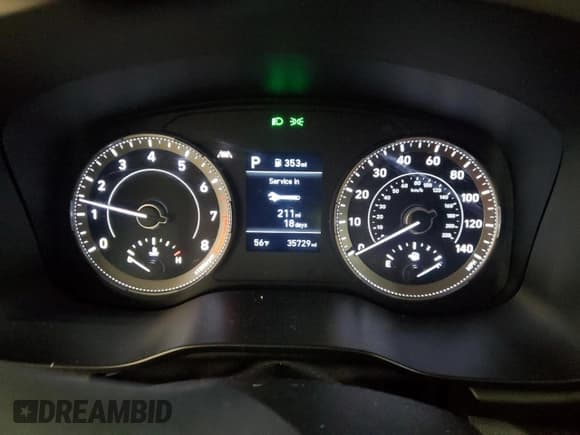 ✅ 2020 Hyundai Venue SEL • VIN: KMHRC8A34LU022520 • Lot: 53503395. Listed on Copart with 35,729 mi. Free auction sales archive from the USA and detailed vehicle history report at DreamBid. Image 9.