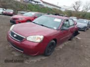 ✅ 2006 Chevrolet Malibu 2LT • VIN: 1G1ZT51876F166482 • Lot: 43584159. Listed on IAAI with Not provided. Free auction sales archive from the USA and detailed vehicle history report at DreamBid. Image 2.