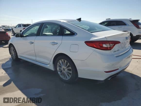 2015 Hyundai Sonata Sport z VIN 5NPE34AF0FH076000, wystawiony jako Copart lot #87438805 z przebiegiem 63 060 mil mil oraz Szkoda całkowita • Salvage title. Historia ofert i sprzedaży dostępna na DreamBid. Obrazek 2.