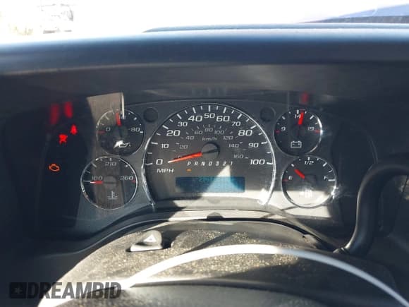 ✅ 2008 Chevrolet Express Cargo • VIN: 1GCGG25C581229661 • Lot: 43583653. Listed on IAAI with 296,267 mi. Free auction sales archive from the USA and detailed vehicle history report at DreamBid. Image 7.