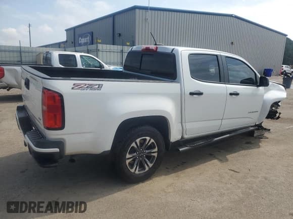 ✅ 2021 Chevrolet Colorado 4WD Z71 • VIN: 1GCGTDEN7M1233424 • Lot: 69116365. Listed on Copart with Not provided. Free auction sales archive from the USA and detailed vehicle history report at DreamBid. Image 3.