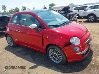 ✅ 2013 FIAT 500 Lounge • VIN: 3C3CFFCR3DT743189 • Lot: 42871622. Wystawiony na IAAI z przebiegiem 122 850 mil. Bezpłatny archiwum sprzedaży aukcyjnych z USA i szczegółowy raport historii pojazdu na DreamBid. Zdjęcie 1.