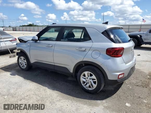 2021 Hyundai Venue SE with VIN KMHRB8A33MU120894, listed as a Copart auction lot 81680705 with 18,969 mi miles and Salvage title. Bid and sale history available at DreamBid. Image 2.
