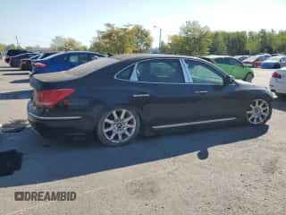 2011 Hyundai Equus Ultimate с VIN KMHGH4JF2BU030478, выставлен на аукционе Copart как лот 80744215 с пробегом 124 207 миль миль и Списание • Salvage title. История ставок и продаж доступна на DreamBid. Изображение 3.