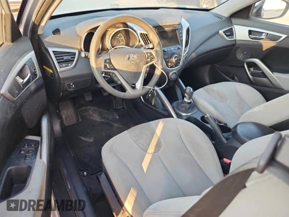 2012 Hyundai Veloster w/Gray Int с VIN KMHTC6AD3CU020065, выставлен на аукционе Copart как лот 80550225 с пробегом 249 792 миль миль и Чистый • Clean title. История ставок и продаж доступна на DreamBid. Изображение 8.