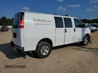 2018 Chevrolet Express Cargo с VIN 1GCWGAFG4J1172270, выставлен на аукционе Copart как лот 80267325 с пробегом 121 507 миль миль и Списание • Salvage title. История ставок и продаж доступна на DreamBid. Изображение 3.