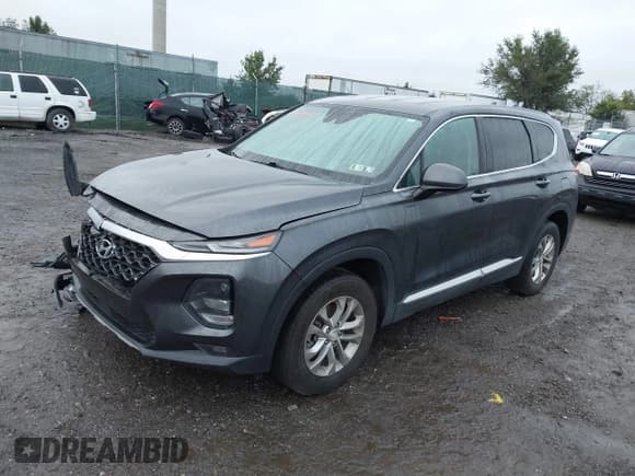 ✅ 2020 Hyundai Santa Fe SEL • VIN: 5NMS3CAD4LH202833 • Лот: 43434662. Опубликован ранее на IAAI с пробегом 76 924 миль. Бесплатный доступ к архиву аукционных продаж из США и подробный отчёт об истории автомобиля на DreamBid. Изображение 2.