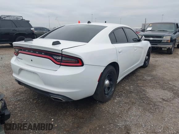 ✅ 2019 Dodge Charger Police • VIN: 2C3CDXAT3KH582875 • Lot: 41329710. Wystawiony na IAAI z przebiegiem 85 339 mil. Bezpłatny archiwum sprzedaży aukcyjnych z USA i szczegółowy raport historii pojazdu na DreamBid. Zdjęcie 4.