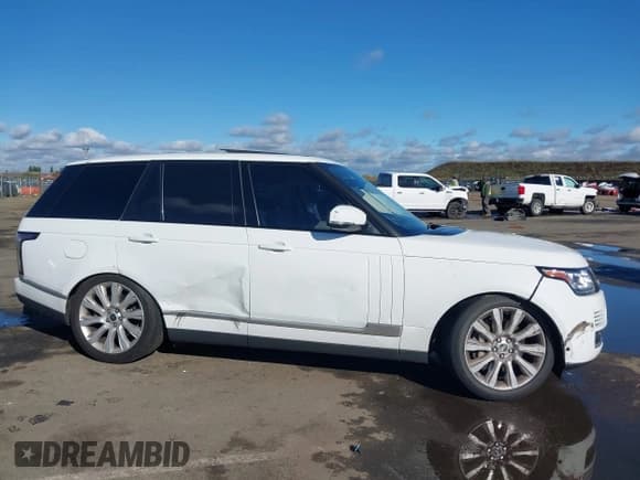 ✅ 2014 Land Rover Range Rover Supercharged • VIN: SALGS2EF9EA130340 • Lot: 43735561. Listed on IAAI with 166,446 mi. Free auction sales archive from the USA and detailed vehicle history report at DreamBid. Image 12.