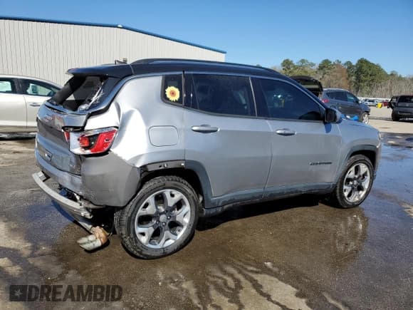 ✅ 2019 Jeep Compass Limited • VIN: 3C4NJCCB1KT637874 • Lot: 49554065. Listed on Copart with 141,657 mi. Free auction sales archive from the USA and detailed vehicle history report at DreamBid. Image 3.