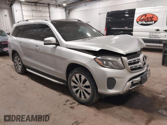 ✅ 2019 Mercedes-Benz GLS 450 • VIN: 4JGDF6EE5KB229266 • Лот: 41717593. Опубликован ранее на IAAI с пробегом 50 155 миль. Бесплатный доступ к архиву аукционных продаж из США и подробный отчёт об истории автомобиля на DreamBid. Изображение 1.