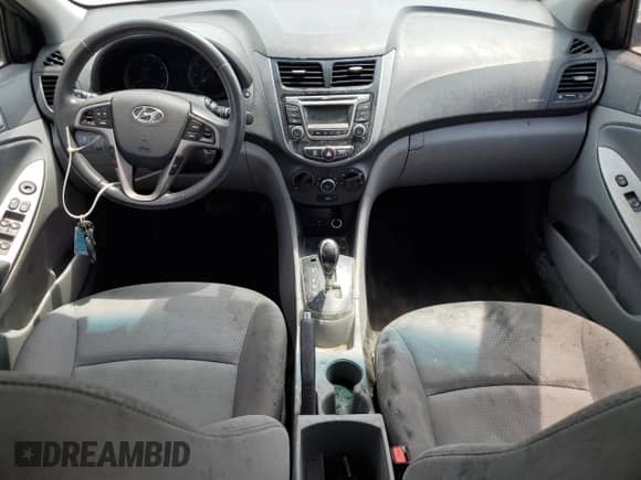 2017 Hyundai Accent Sport with VIN KMHCU5AE2HU354529, listed as a Copart auction lot 57215595 with Not provided miles and Salvage title. Bid and sale history available at DreamBid. Image 8.