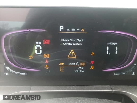 ✅ 2024 Kia Telluride S • VIN: 5XYP64GC5RG551861 • Lot: 50889765. Listed on Copart with 2,318 mi. Free auction sales archive from the USA and detailed vehicle history report at DreamBid. Image 9.