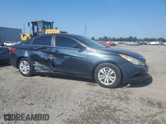 2012 Hyundai Sonata GLS with VIN 5NPEB4ACXCH400929, listed as a Copart auction lot 81621565 with 124,229 mi miles and Clean title. Bid and sale history available at DreamBid. Image 4.
