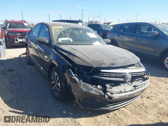 ✅ 2024 Volkswagen Jetta S • VIN: 3VW5M7BU6RM094296 • Lot: 43893667. Listed on IAAI with 46,855 mi. Free auction sales archive from the USA and detailed vehicle history report at DreamBid. Image 21.