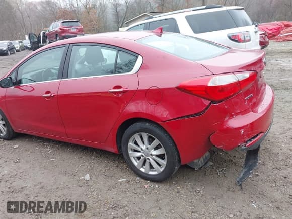 ✅ 2014 Kia Forte EX • VIN: KNAFX4A80E5113908 • Lot: 43717978. Listed on IAAI with 108,765 mi. Free auction sales archive from the USA and detailed vehicle history report at DreamBid. Image 3.