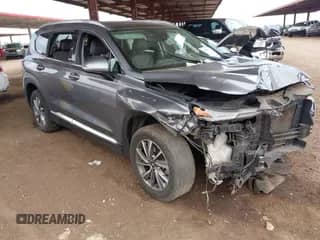 2019 Hyundai Santa Fe Ultimate z VIN 5NMS53AD7KH058834, wystawiony jako IAAI lot #43031337 z przebiegiem 97 145 mil mil oraz . Historia ofert i sprzedaży dostępna na DreamBid. Obrazek 1.